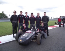 Picture shows the DRIVE team at Silverstone.  Picture supplied by Donna Robbins of Hogghouse Productions.