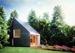 image is of the planned building in the Botanic Garden