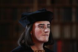 a photo of the facial reconstruction of Richard III