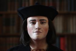 a photo of the facial reconstruction of Richard III