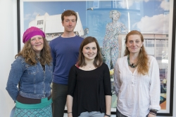 Picture shows (l-r): Sarah Rychtarova, Aaron McCarthy, Alison Scott, and Siobhan Morison