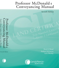 a photo of conveyancing manual