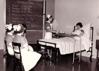 a photo of nursing