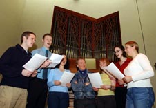 a photo of chamber choir