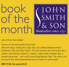 a photo of book of the month