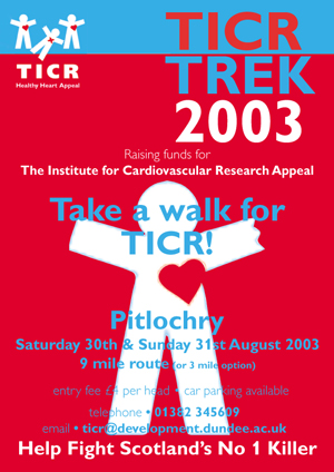 a photo of ticr trek poster
