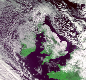 a photo of satellite image