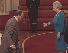 photo of Sir Lane with Queen