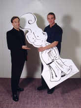 photo of Steve Flack and Philip Molloy