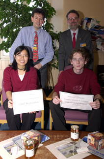 photo of 1000th and 2000th IT students