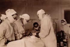 War Exhibition photograph: Surgery at Gleneagles