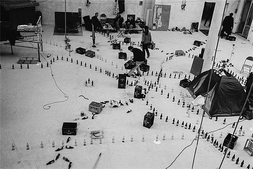 Image Credit: Ulay, Fortress Europe, Kill Your Pillow, 1992. A Laboratory and Live-In with Tim Brennan and Others, W139 Amsterdam. Courtesy of Ulay Foundation.
