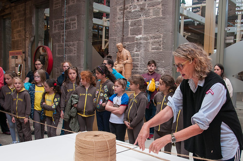 Cullinan Richards /// Workshops with Dundee Girl Guiding Brownies with Verdant Works