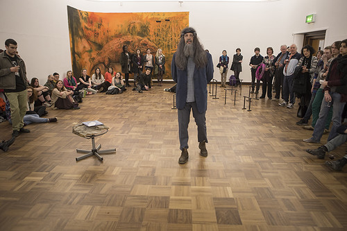 Hugo Canoilas 'Someone a long time ago, now.' Preview & Performance, Cooper Gallery, 2015