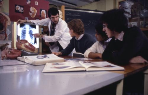 Anatomy class, c.1980s