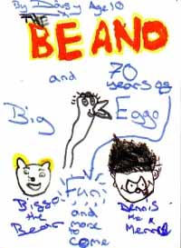 drawing of Biffo, Big Eggo and Dennis