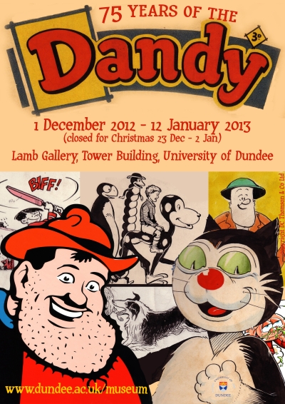 poster for Dandy exhibition