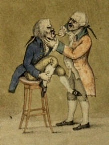 Easing the Tooth-ach by James Gillray