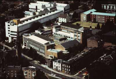 aerial view of the Art College
