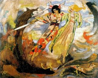 The Glaive of Light by John Duncan