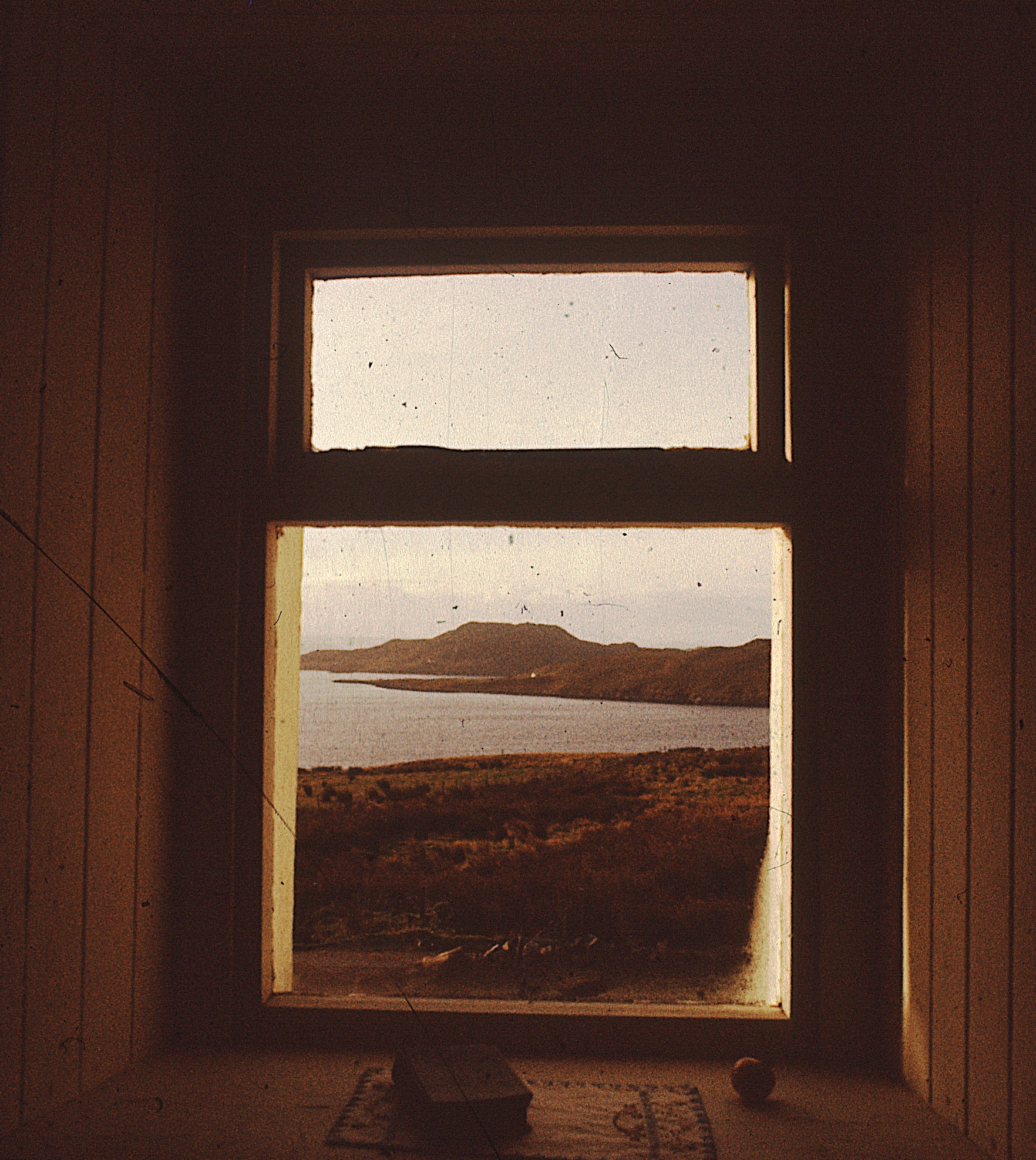 a photo of the window to the west