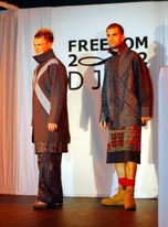 photo of models in new kilts